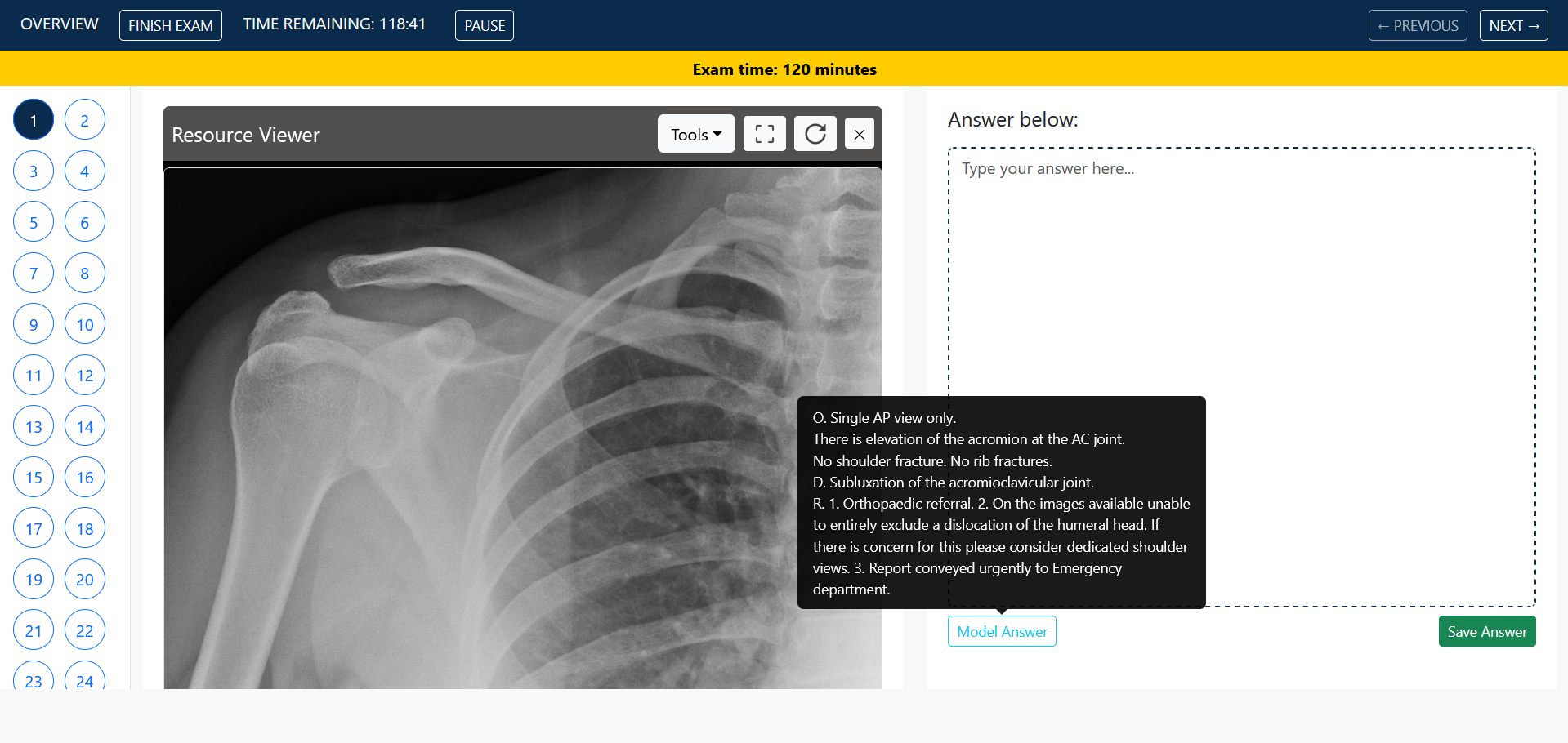 Reporting Interface Demo
